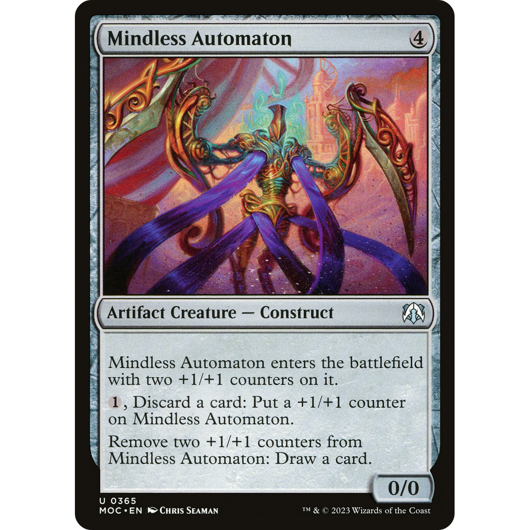 Mindless Automaton (MOC-365) - March of the Machine Commander