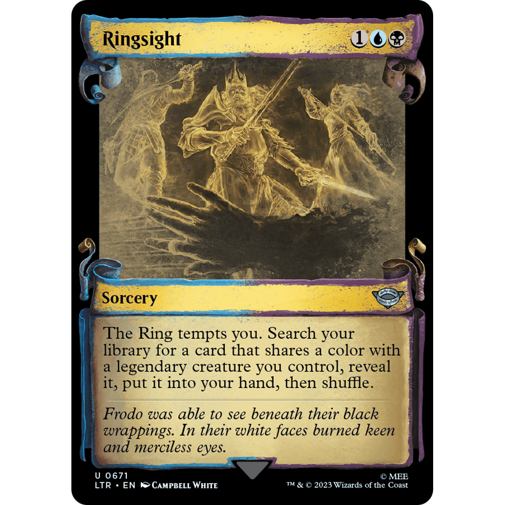 Ringsight (LTR-671) - The Lord of the Rings: Tales of Middle-earth: (Showcase)