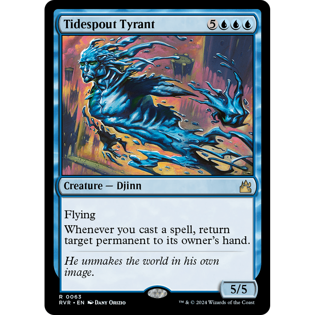 Tidespout Tyrant (RVR-063) - Ravnica Remastered Foil