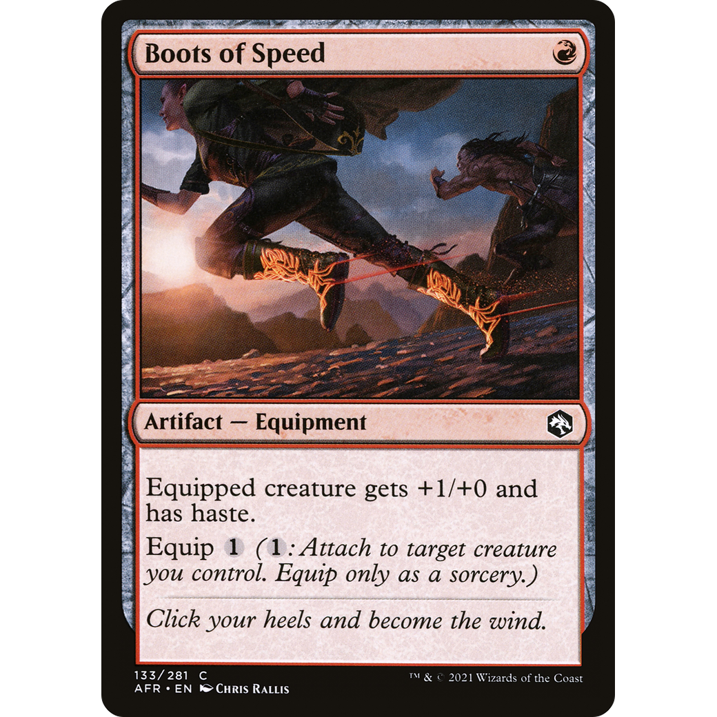 Boots of Speed (AFR-133) - Adventures in the Forgotten Realms