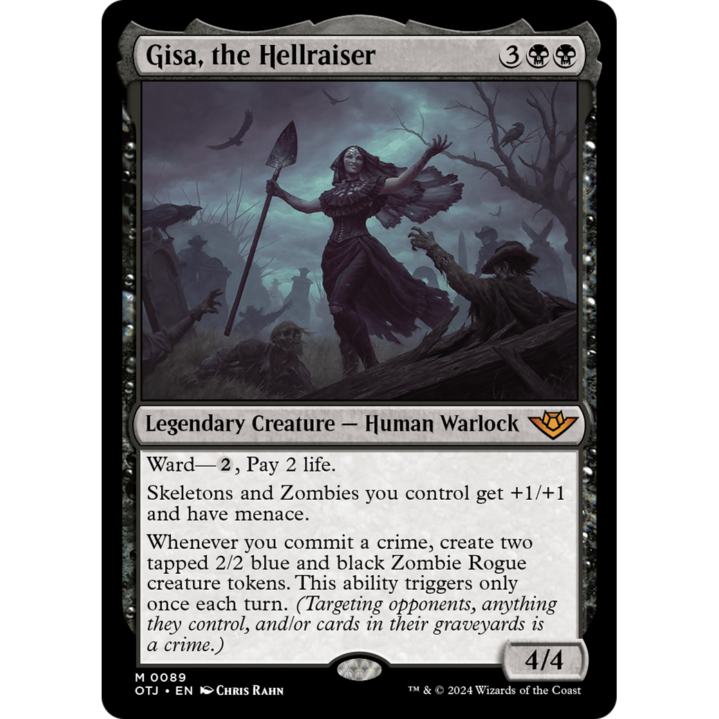 Gisa, the Hellraiser (OTJ-089) - Outlaws of Thunder Junction