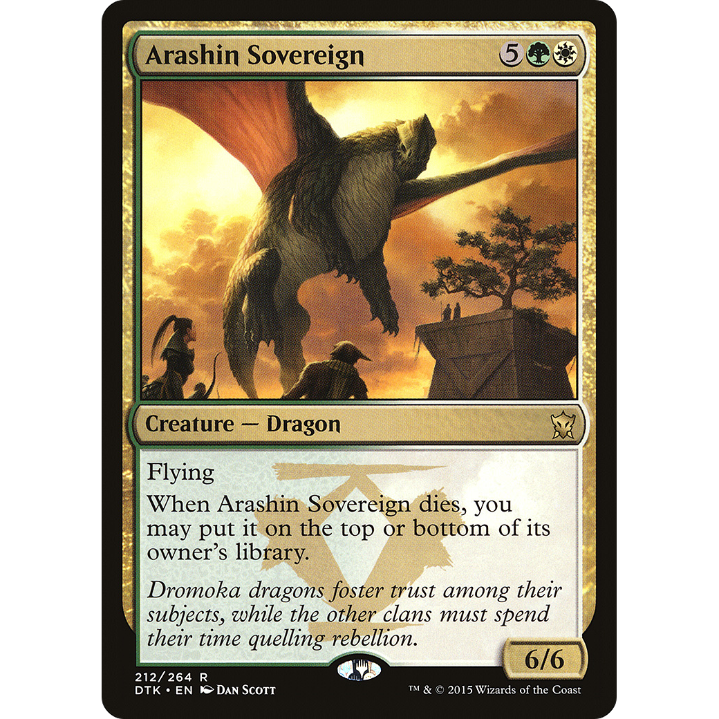 Arashin Sovereign (DTK-212) - Dragons of Tarkir