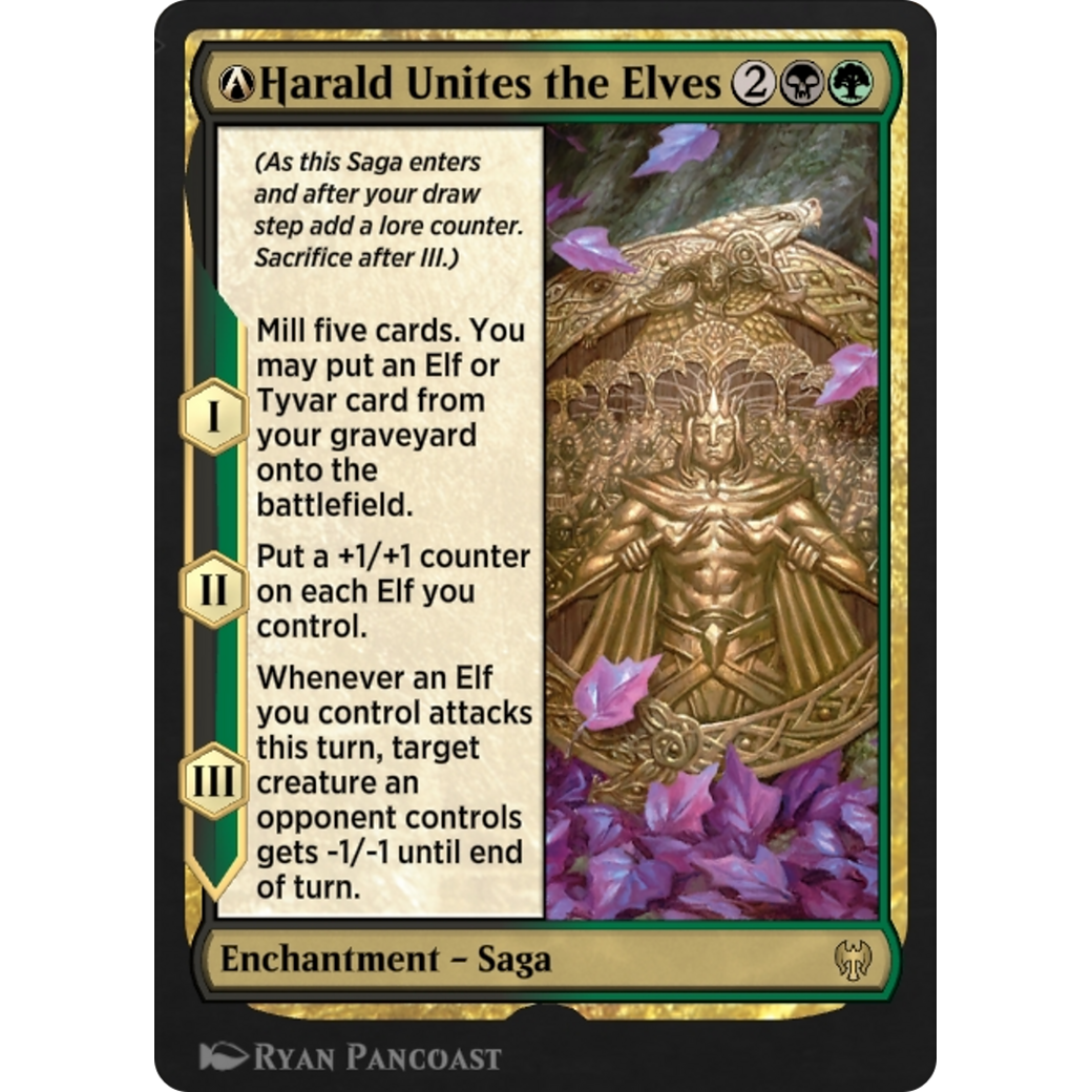 A-Harald Unites the Elves (KHM-A-213) - Kaldheim