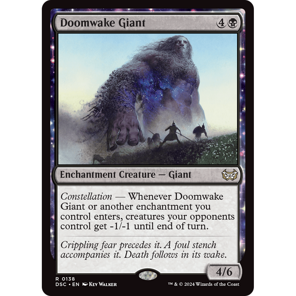 Doomwake Giant (DSC-138) - Duskmourn: House of Horror Commander