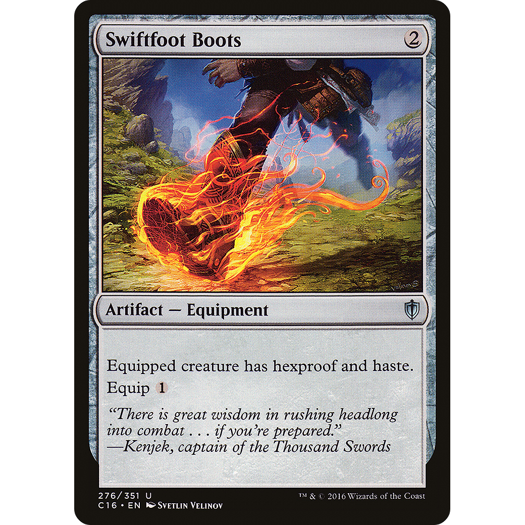 Swiftfoot Boots (C16-276) - Commander 2016