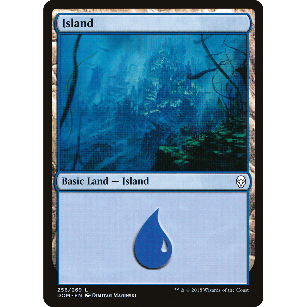 Island (256) (DOM-256) - Dominaria
