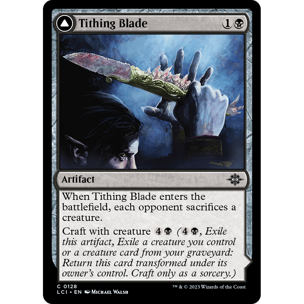 Tithing Blade // Consuming Sepulcher (LCI-128) - The Lost Caverns of Ixalan