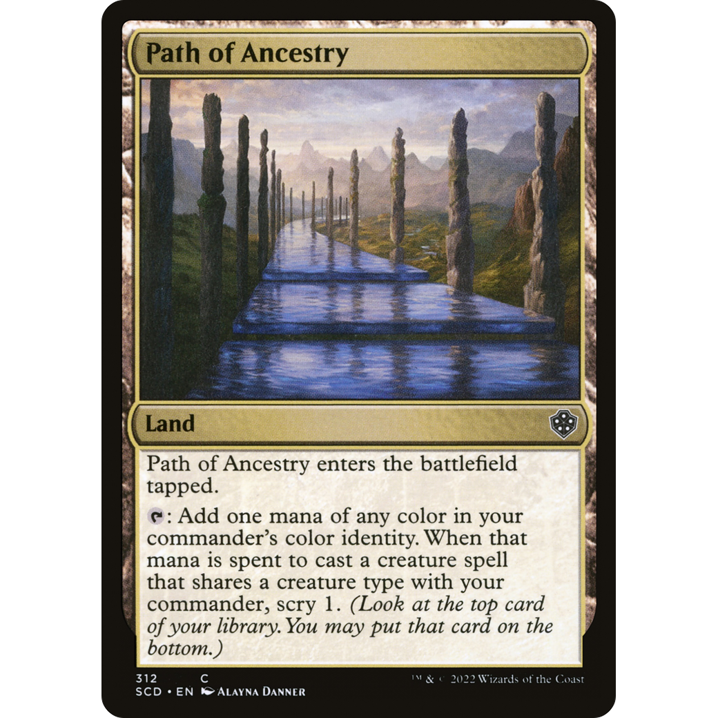 Path of Ancestry (SCD-312) - Starter Commander Decks