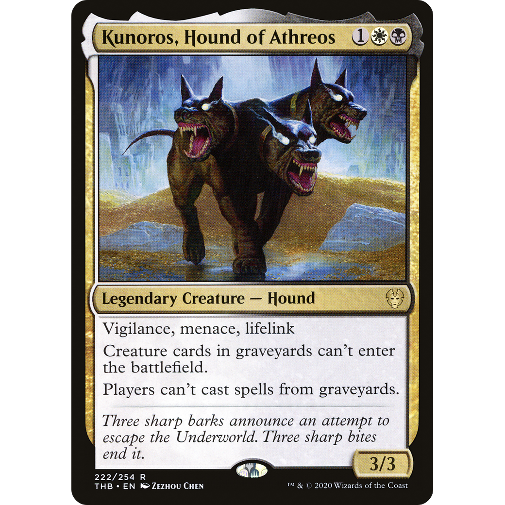 Kunoros, Hound of Athreos (THB-222) - Theros Beyond Death
