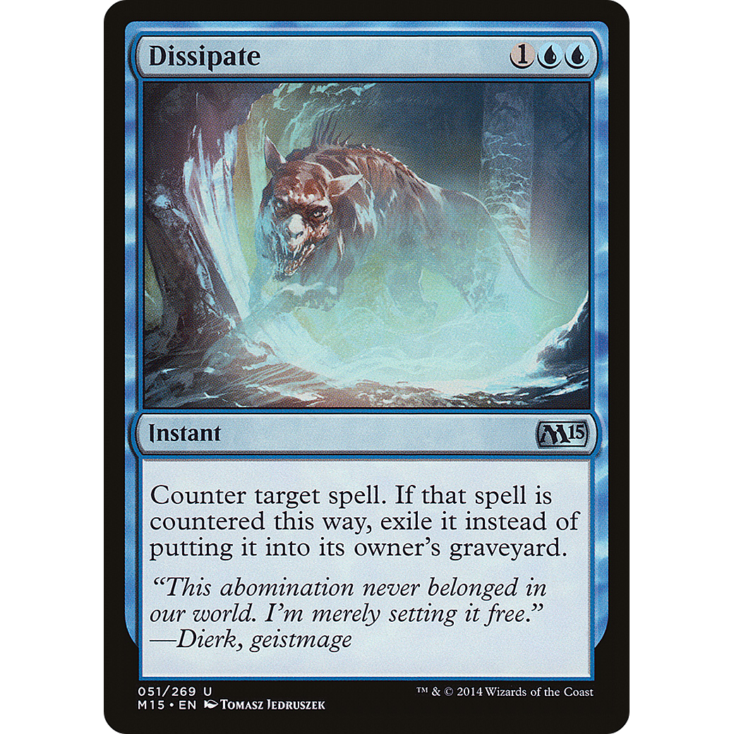 Dissipate (M15-051) - Magic 2015 Foil