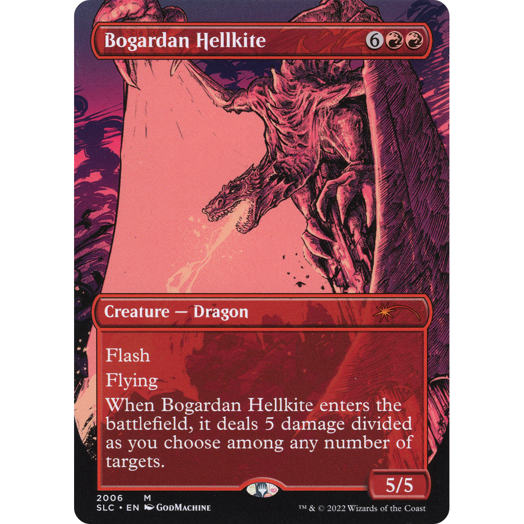 Bogardan Hellkite (SLC-2006) - Secret Lair Countdown Kit (Borderless) Foil
