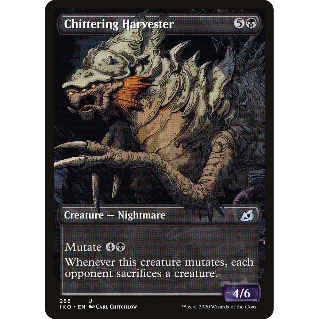 Chittering Harvester (Showcase) (IKO-288) - Ikoria: Lair of Behemoths: (Showcase)