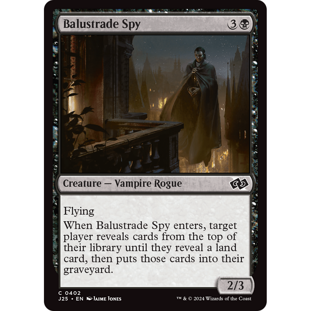 Balustrade Spy (J25-402) - Foundations Jumpstart