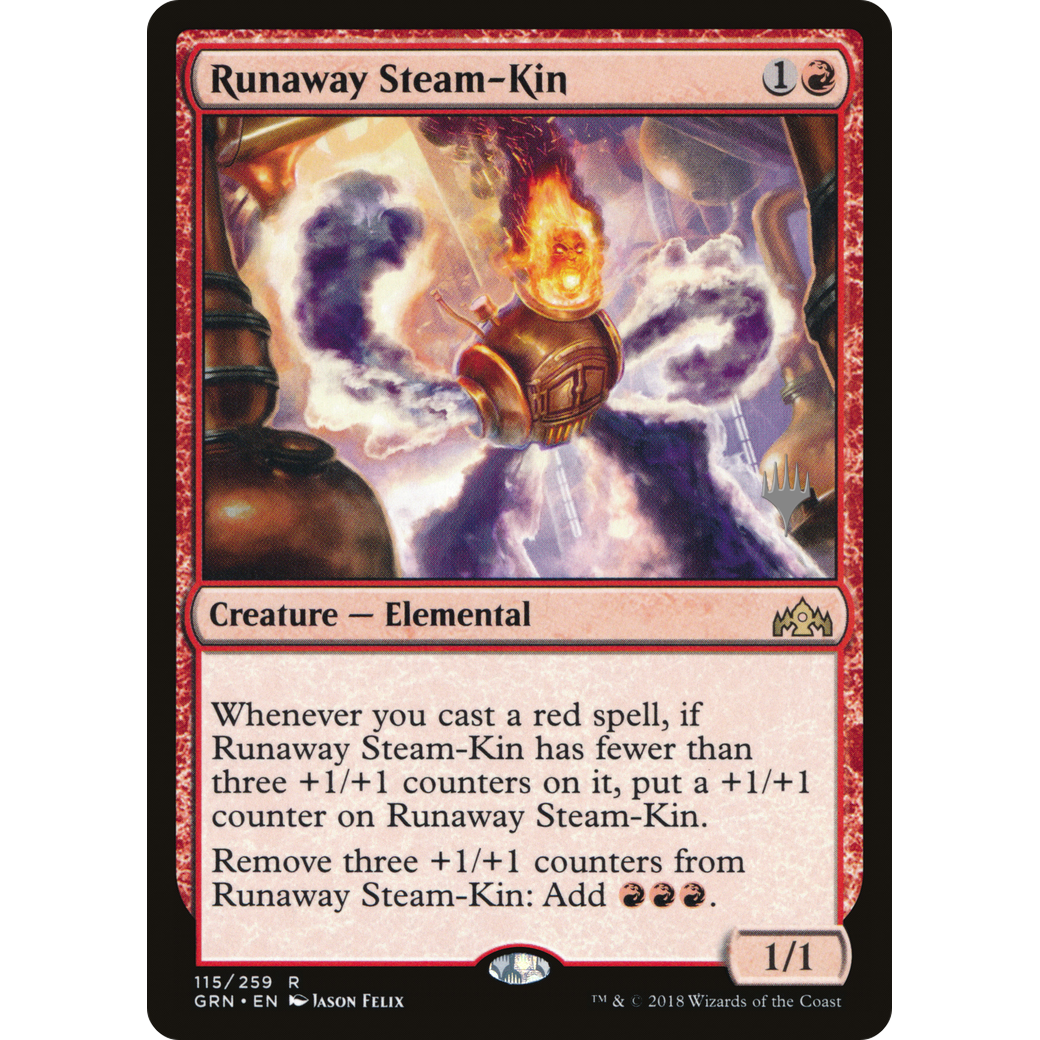 Runaway Steam-Kin (PPM20-115) - Guilds of Ravnica Promos Foil