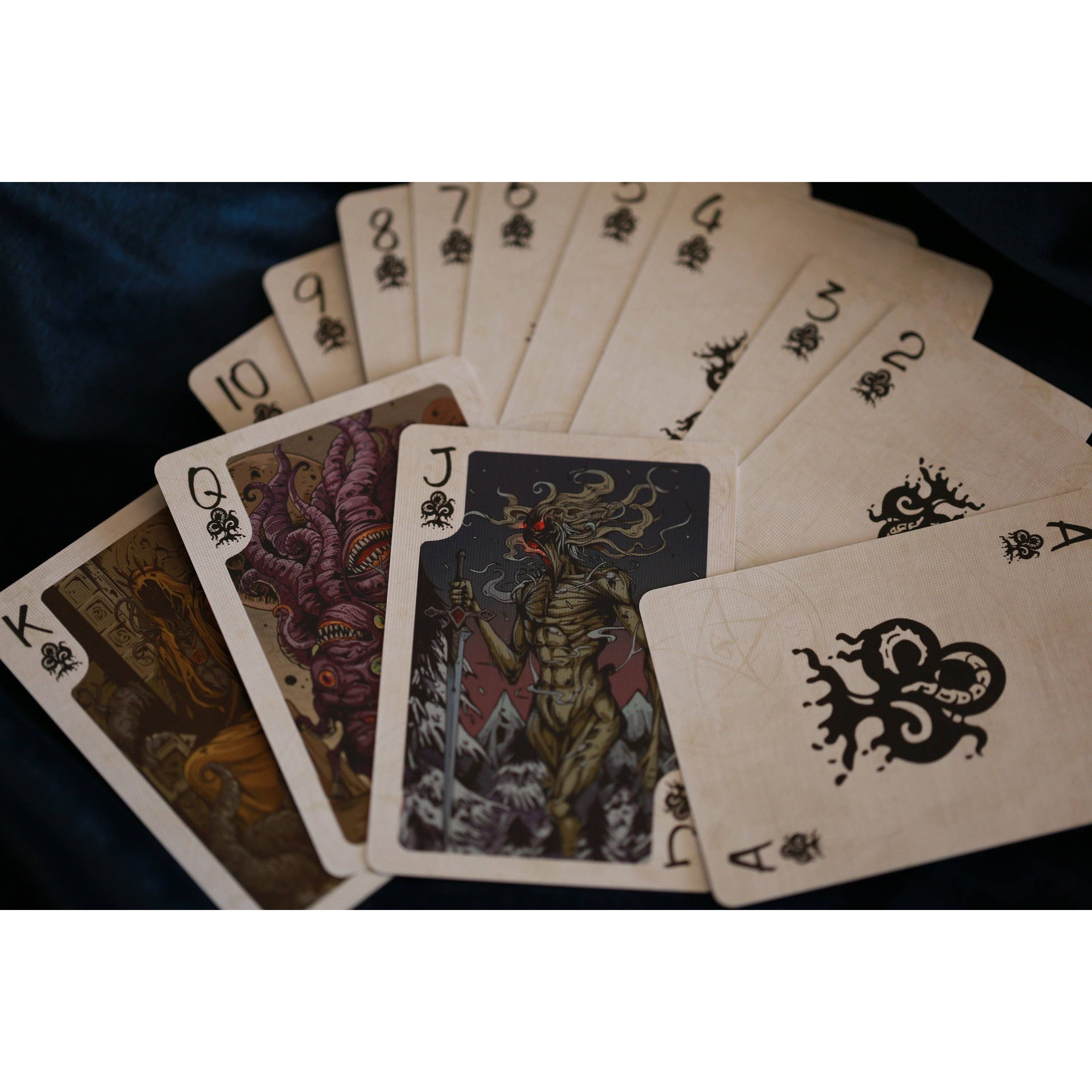 Cthulhu Mythos Comicology (Old Whispers) Playing Cards