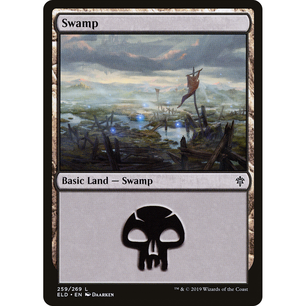 Swamp (259) (ELD-259) - Throne of Eldraine