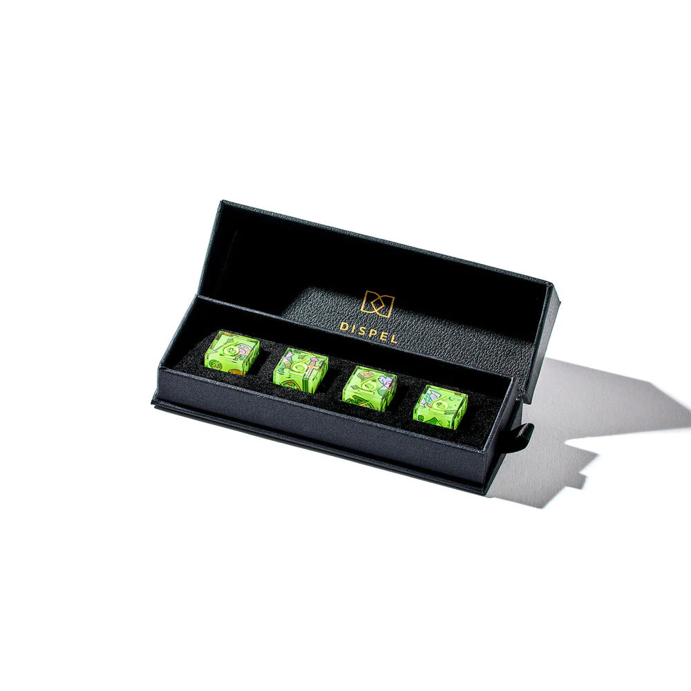 Death By Ooze 4-Piece D6 Iconic Dice Set