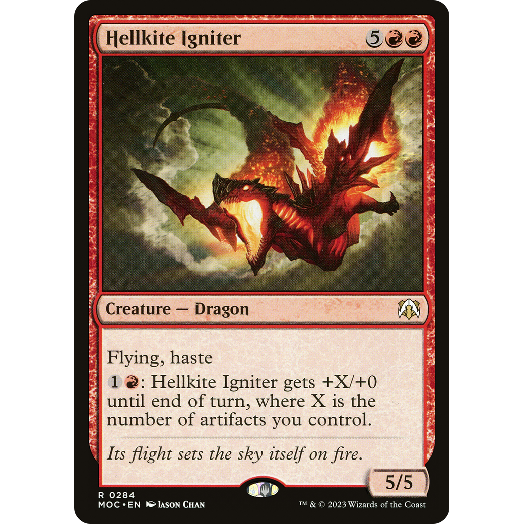 Hellkite Igniter (MOC-284) - March of the Machine Commander