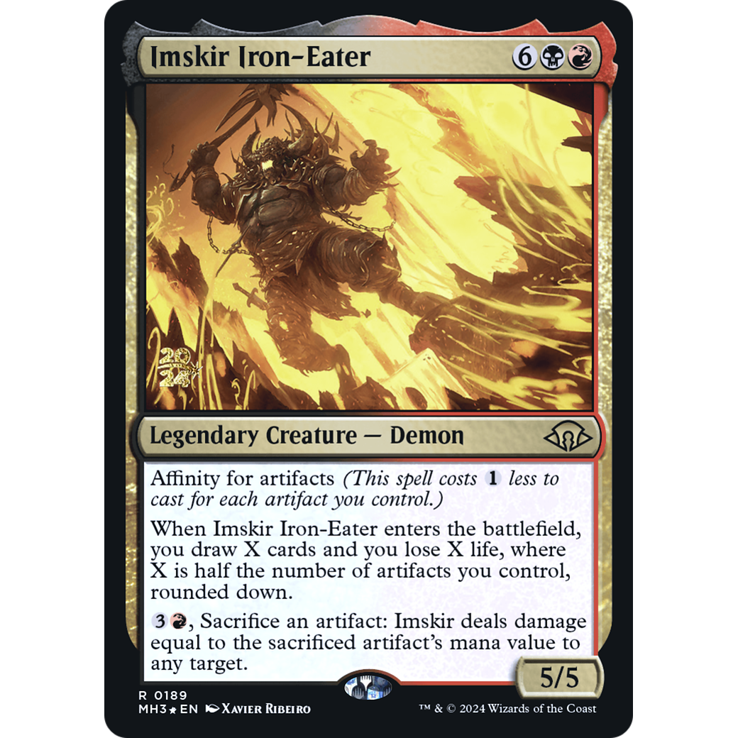 Imskir Iron-Eater (PRE-189S) - Modern Horizons 3 Promos Foil
