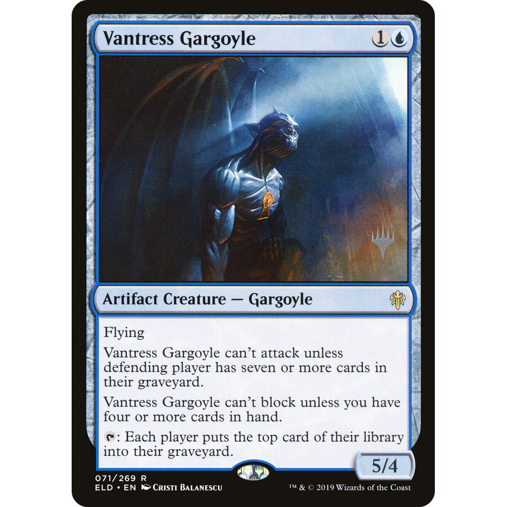 Vantress Gargoyle (PPELD-071) - Throne of Eldraine Promos