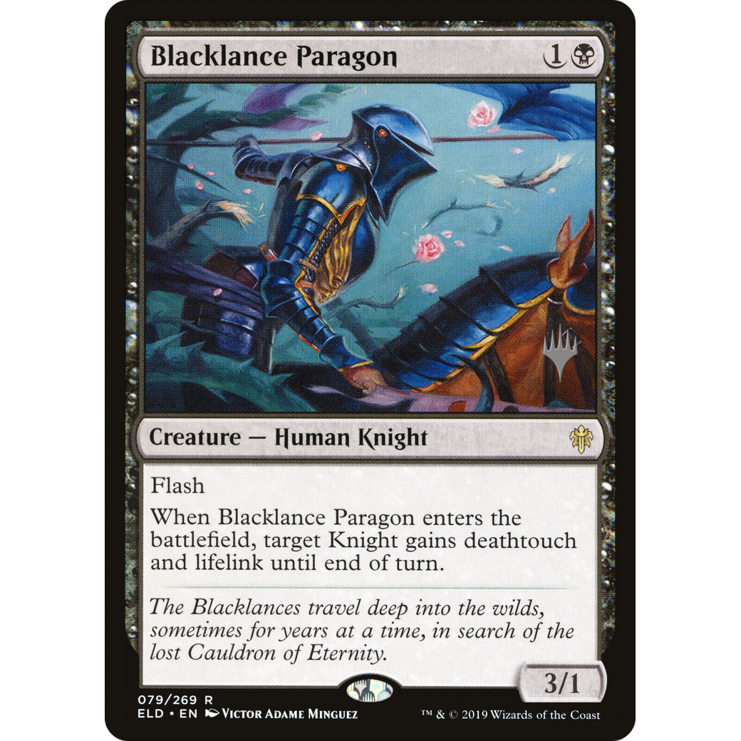 Blacklance Paragon (PPELD-079) - Throne of Eldraine Promos