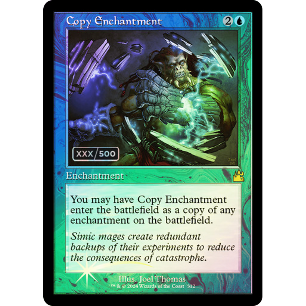 Copy Enchantment (RVR-312Z) - Ravnica Remastered Foil