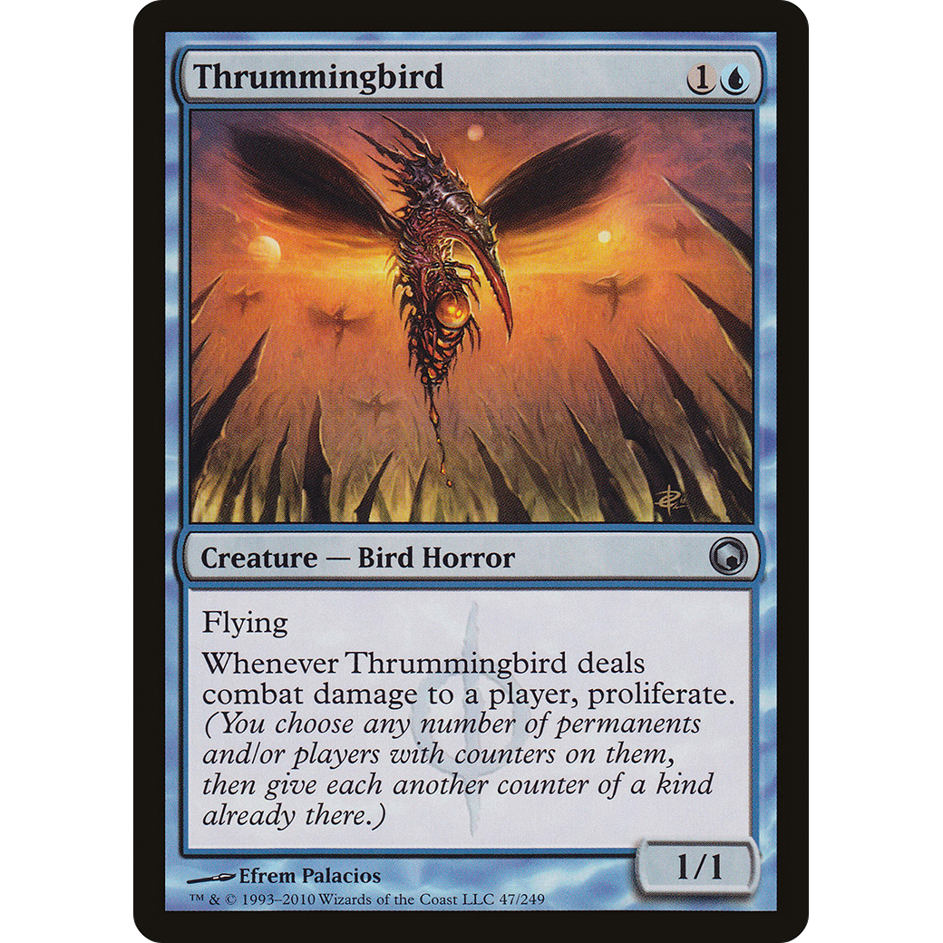 Thrummingbird (SOM-047) - Scars of Mirrodin