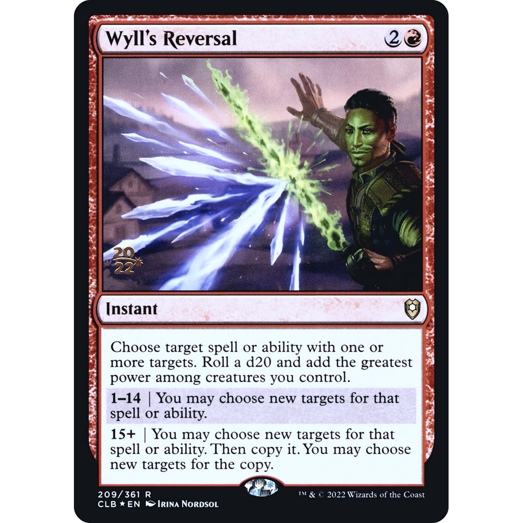 Wyll's Reversal (PRE-209S) - Battle for Baldur's Gate Promos Foil