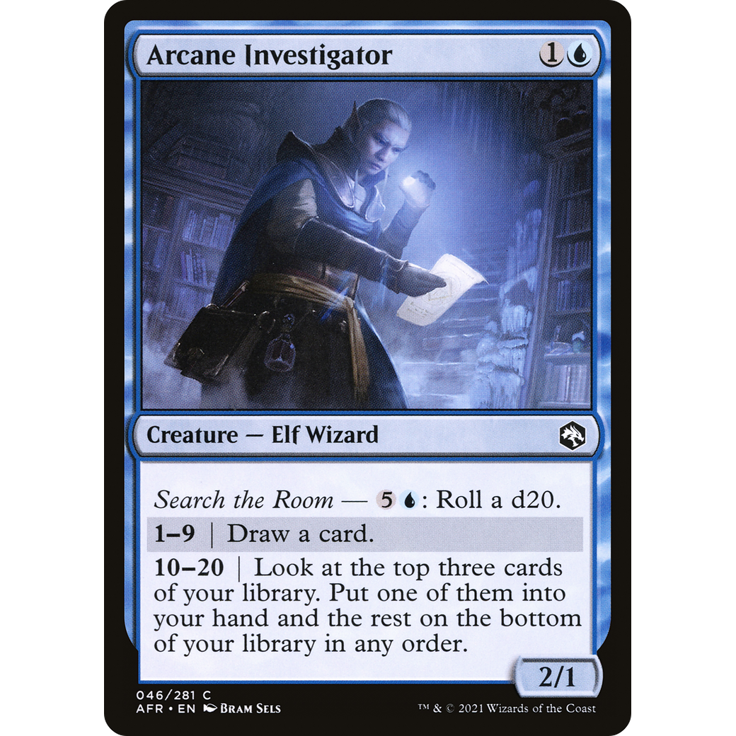 Arcane Investigator (AFR-046) - Adventures in the Forgotten Realms