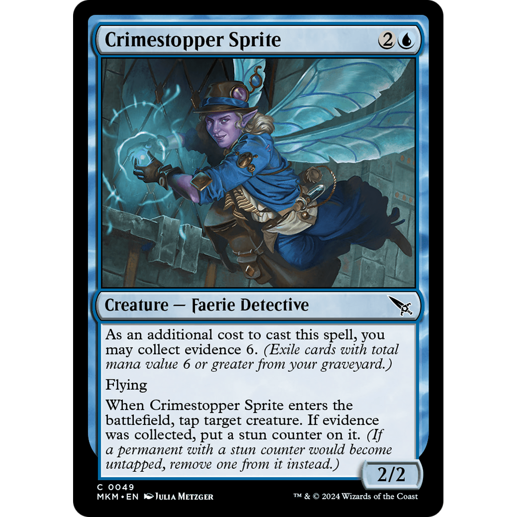 Crimestopper Sprite (MKM-049) - Murders at Karlov Manor