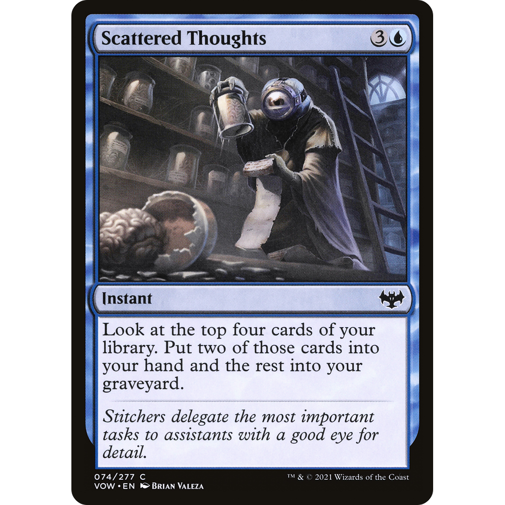 Scattered Thoughts (VOW-074) - Innistrad: Crimson Vow