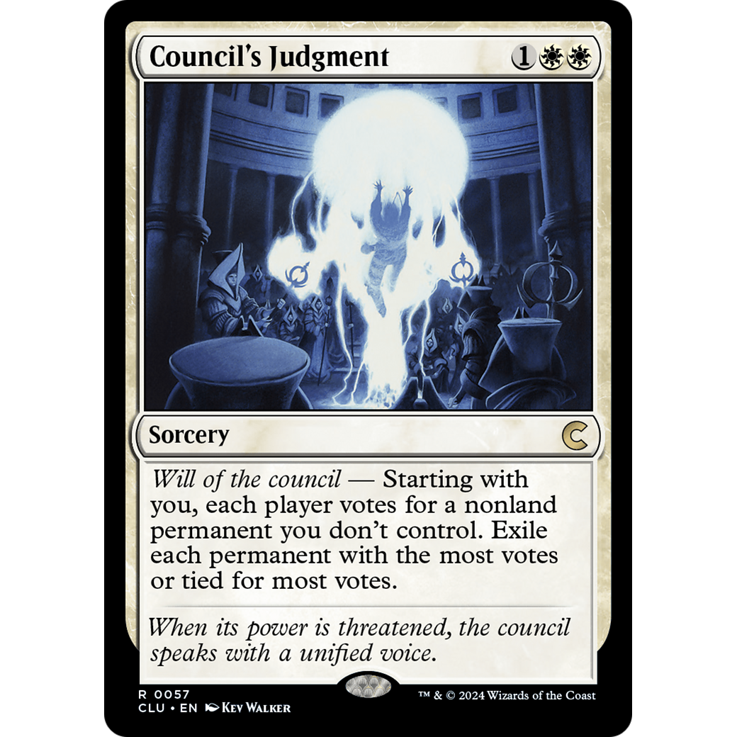 Council's Judgment (CLU-057) - Ravnica: Clue Edition
