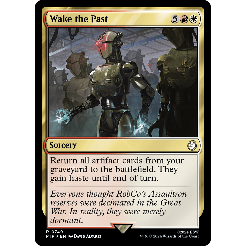 Wake the Past (PIP-749) - Fallout Foil