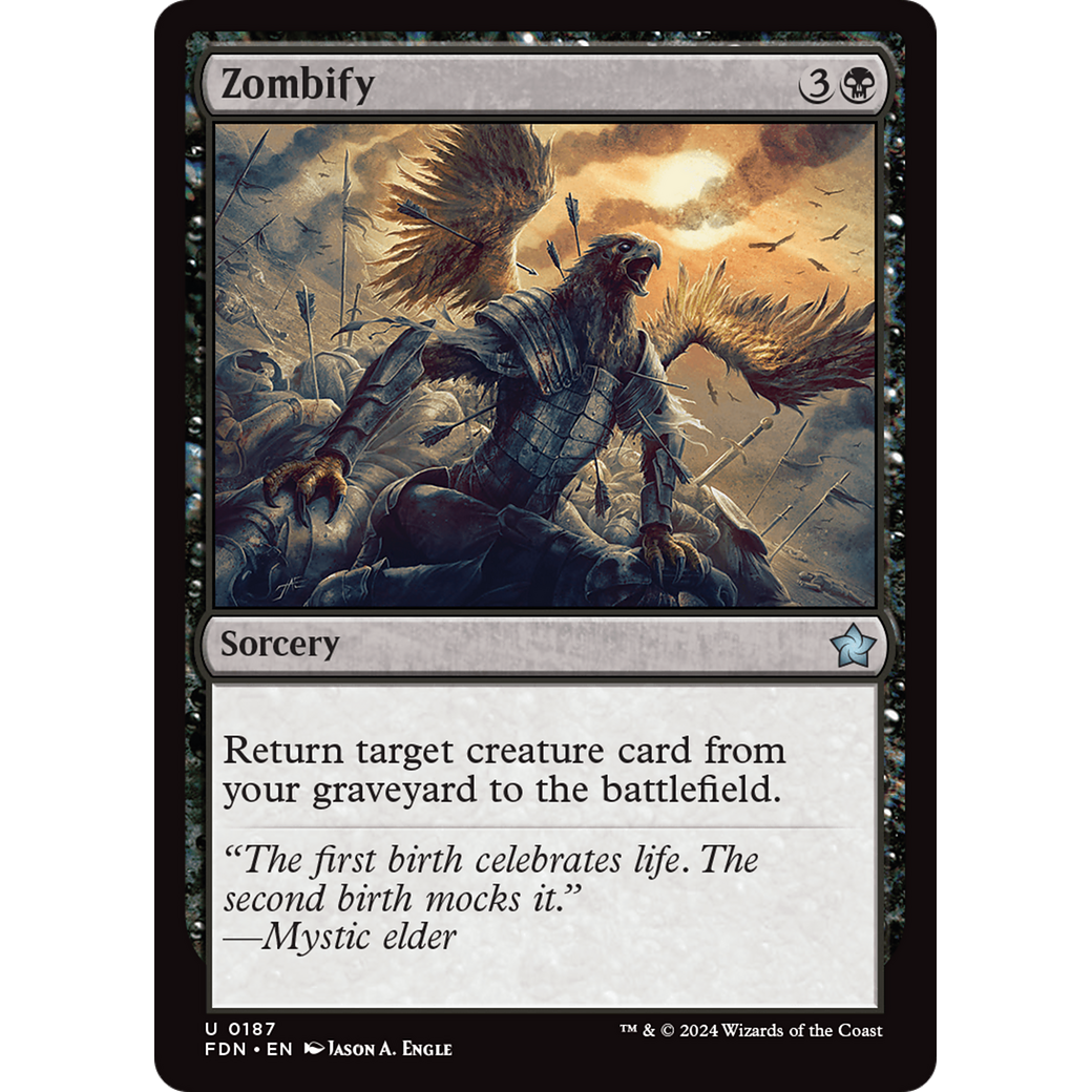 Zombify (FDN-187) - Foundations Foil