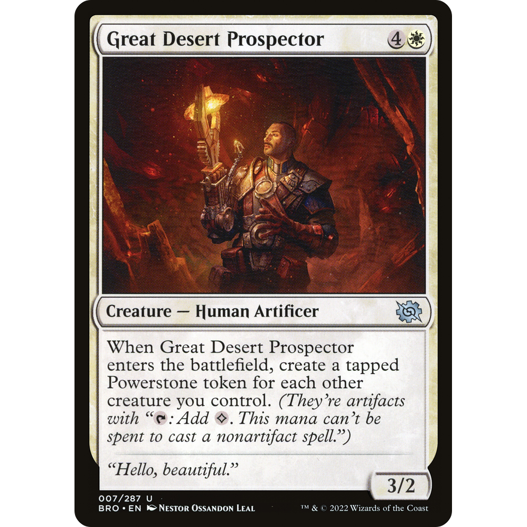 Great Desert Prospector (BRO-007) - The Brothers' War