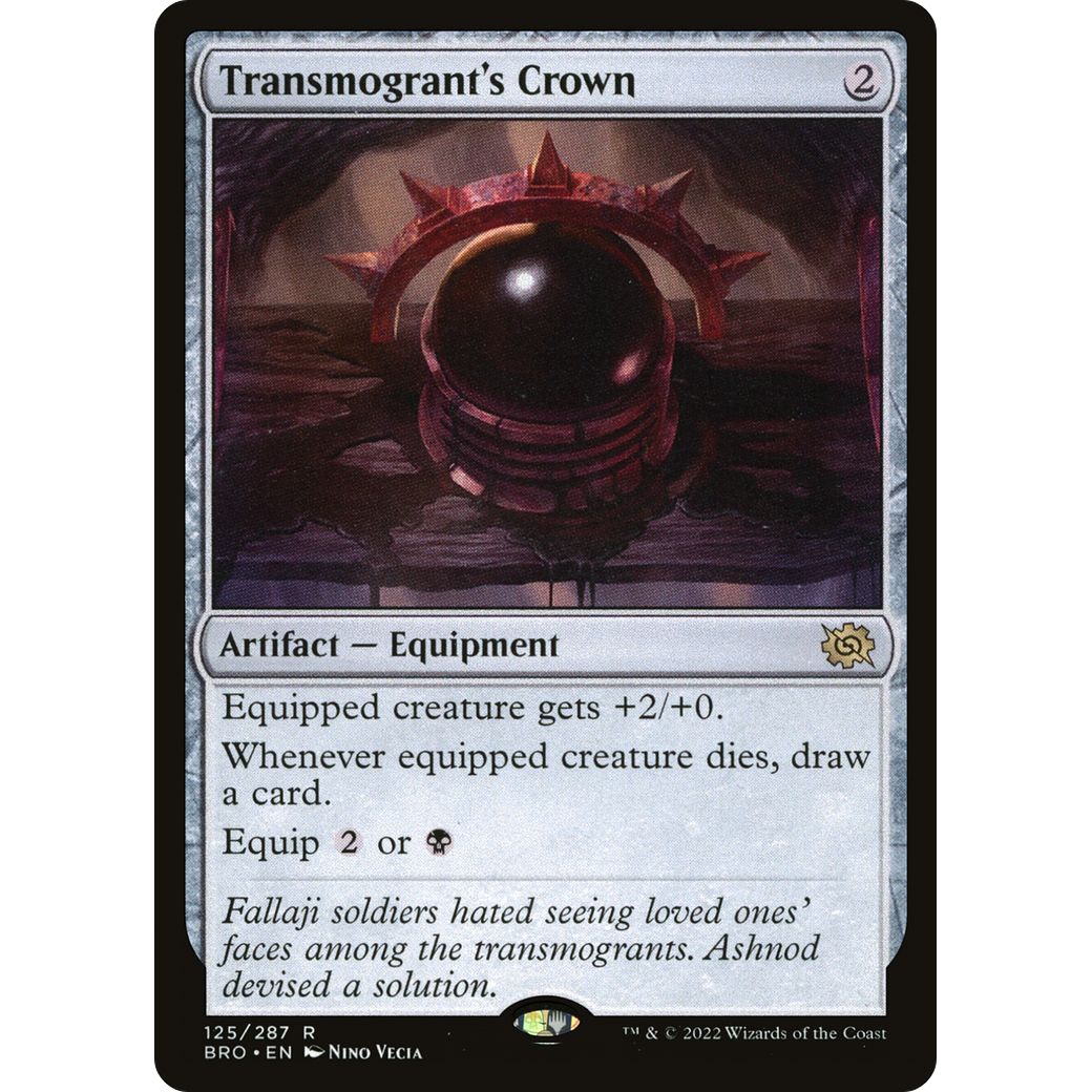 Transmogrant's Crown (BRO-125) - The Brothers' War