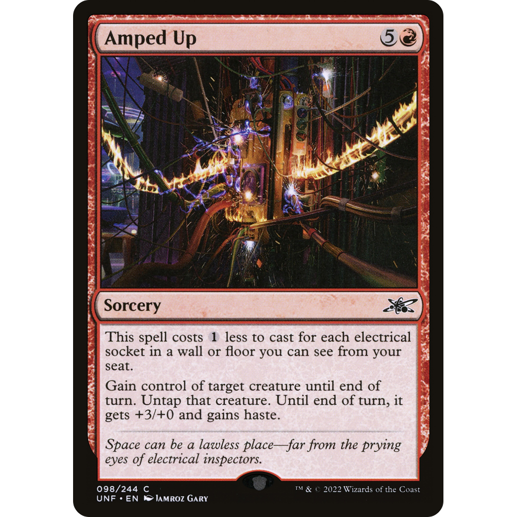 Amped Up (UNF-098) - Unfinity