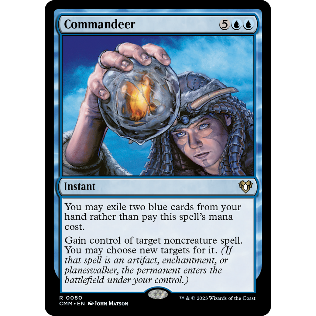 Commandeer (CMM-080) - Commander Masters