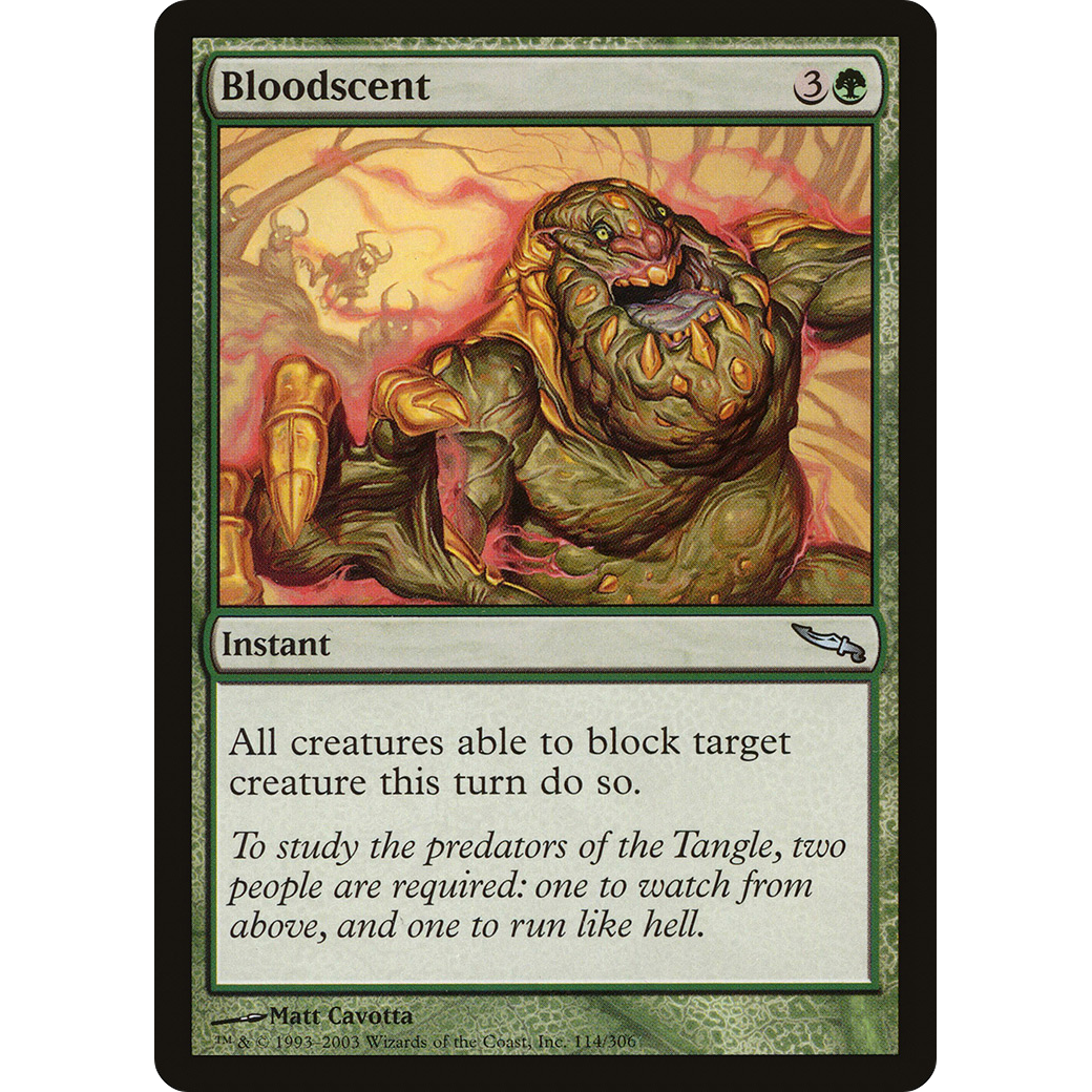 Bloodscent (MRD-114) - Mirrodin