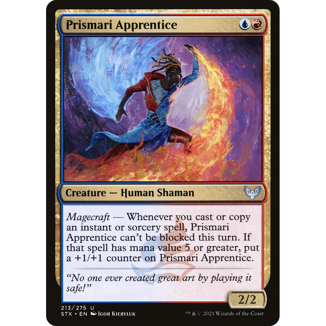 Prismari Apprentice (STX-213) - Strixhaven: School of Mages Foil