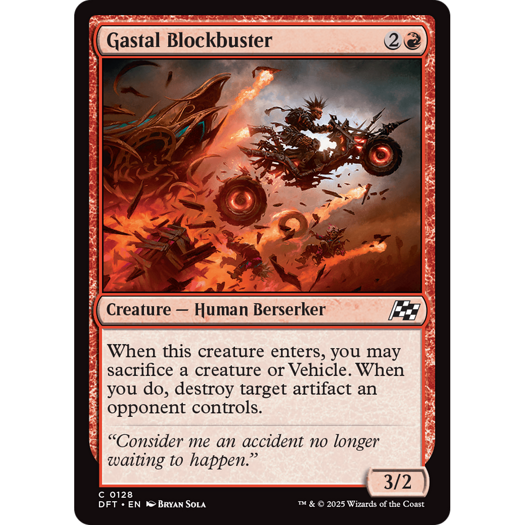 Gastal Blockbuster (DFT-128) - Aetherdrift Foil