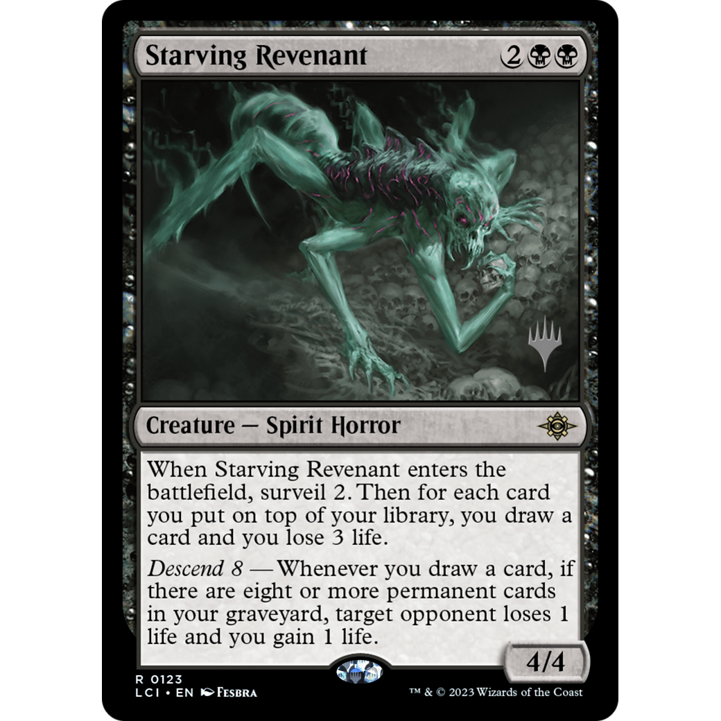 Starving Revenant (PPLCI-123P) - The Lost Caverns of Ixalan Promos Foil