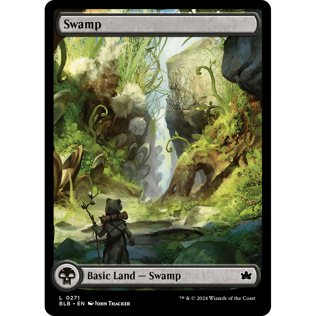 Swamp (BLB-271) - Bloomburrow Foil