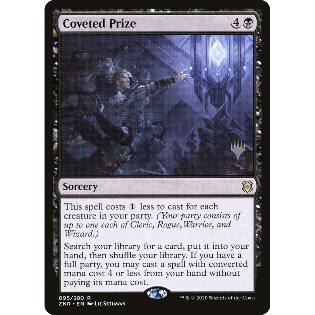 Coveted Prize (PPZNR-095) - Zendikar Rising Promos Foil