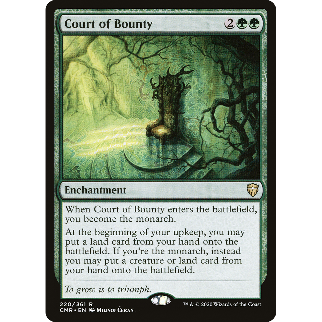 Court of Bounty (CMR-220) - Commander Legends Foil