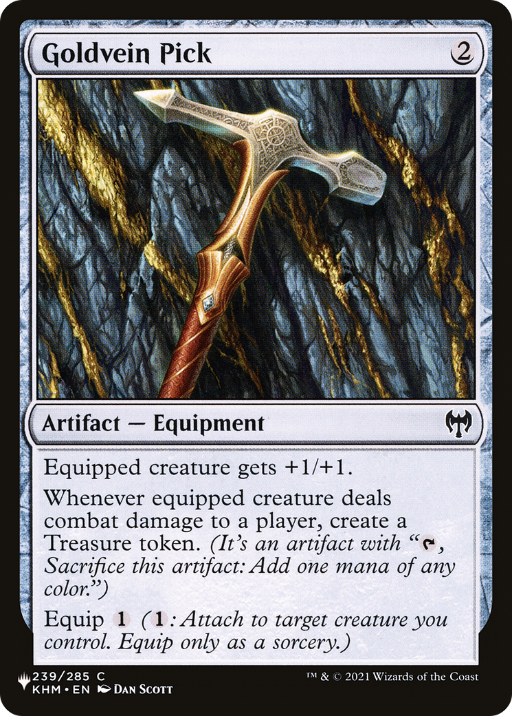 Goldvein Pick (LIST-239/285) - The List