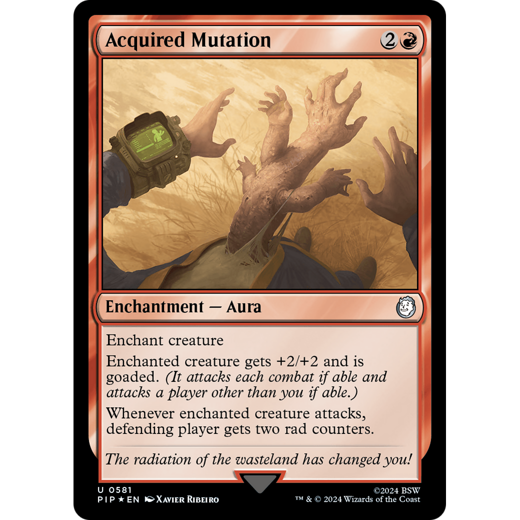 Acquired Mutation (PIP-581) - Fallout Foil