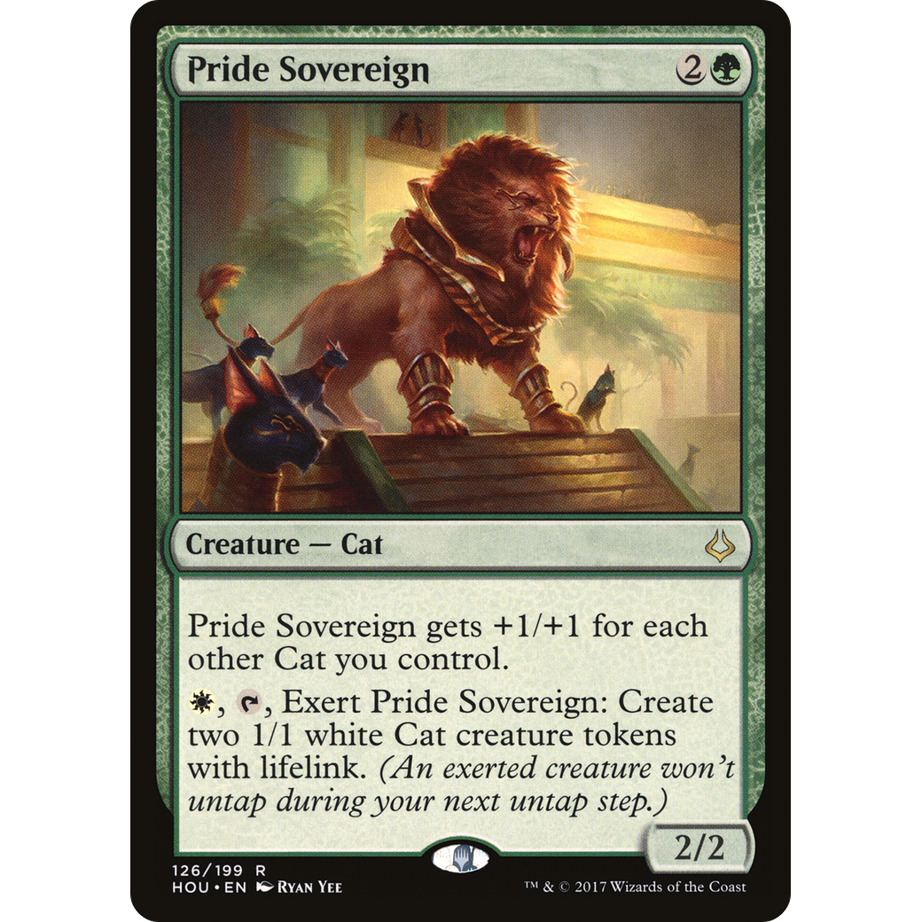 Pride Sovereign (HOU-126) - Hour of Devastation Foil