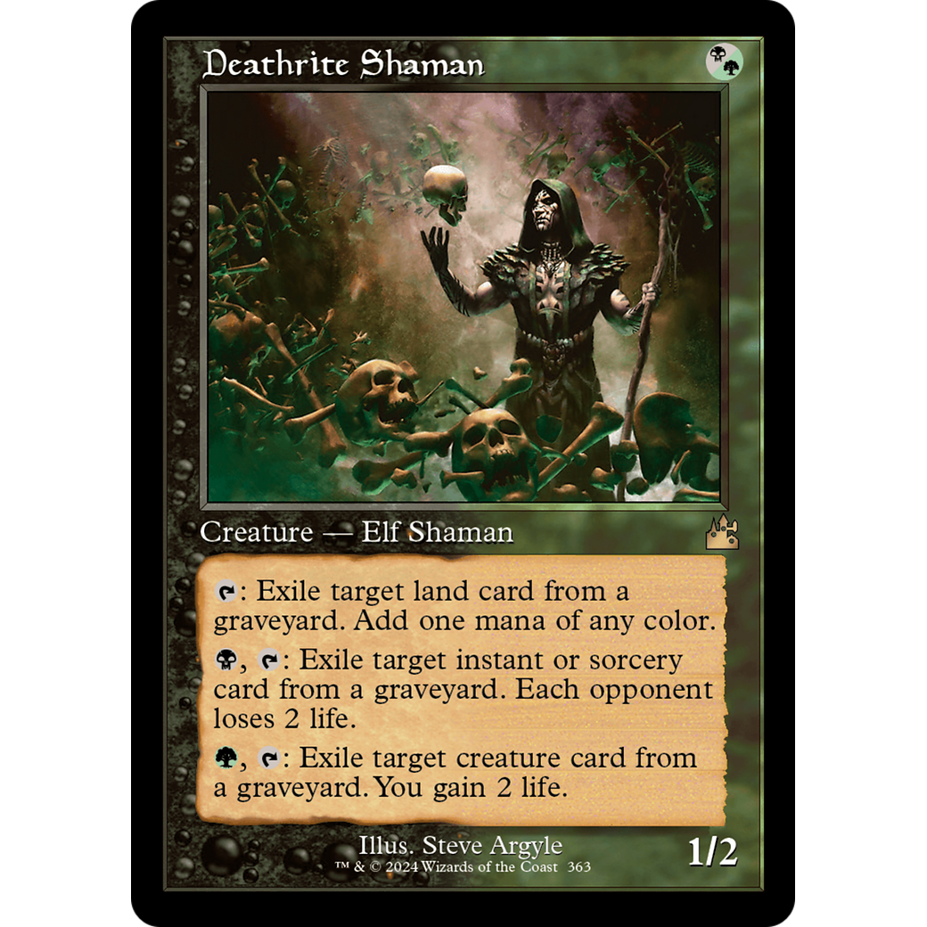 Deathrite Shaman (RVR-363) - Ravnica Remastered