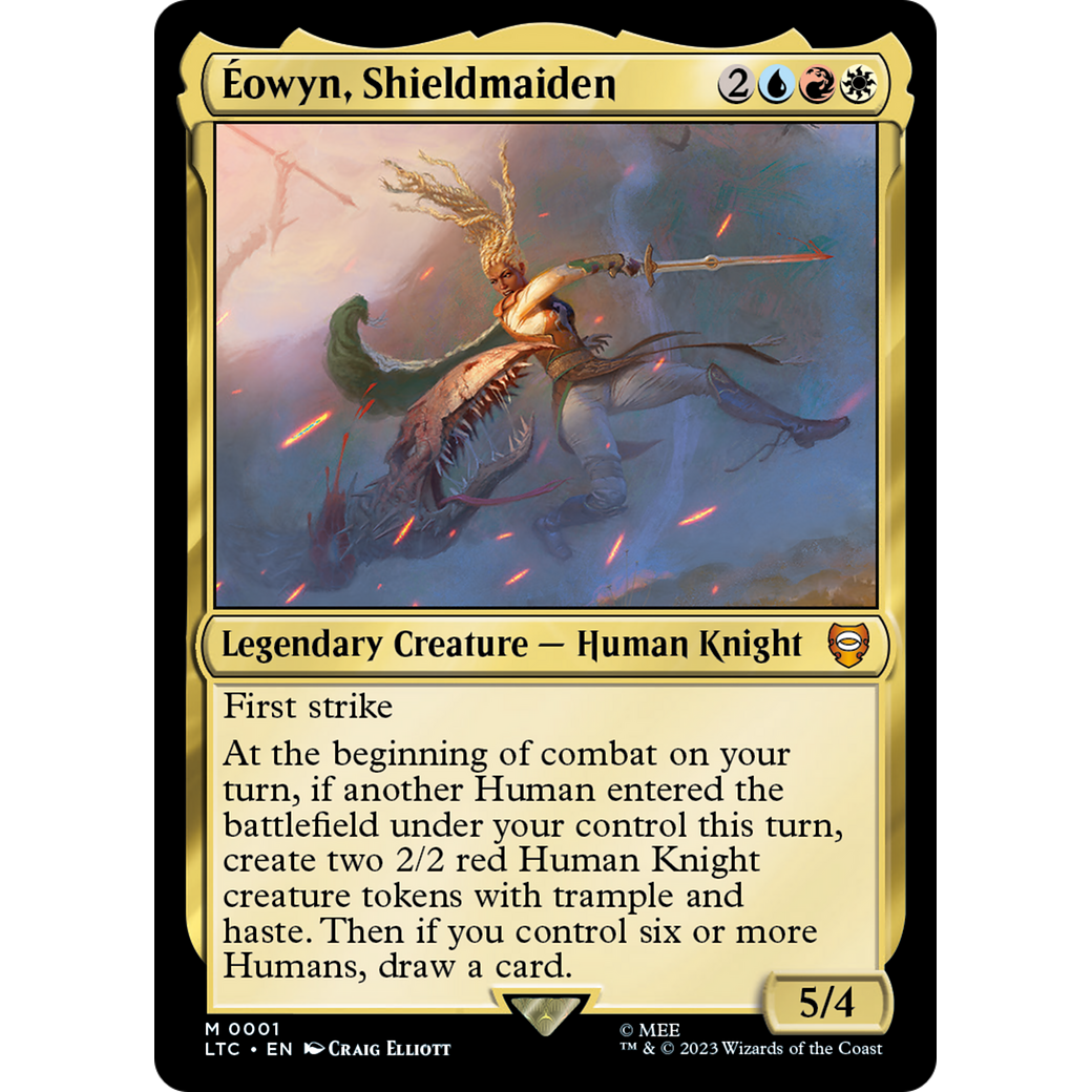 Éowyn, Shieldmaiden (LTC-001) - Tales of Middle-earth Commander